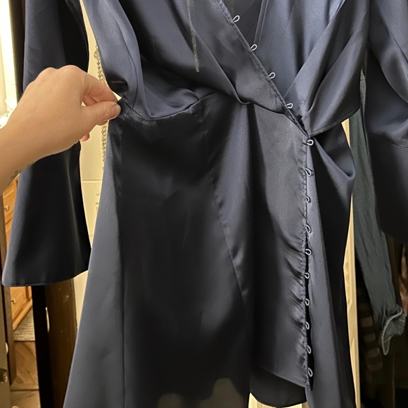 ASOS Design Mini Long-sleeve Dress - Picture 2 of 7